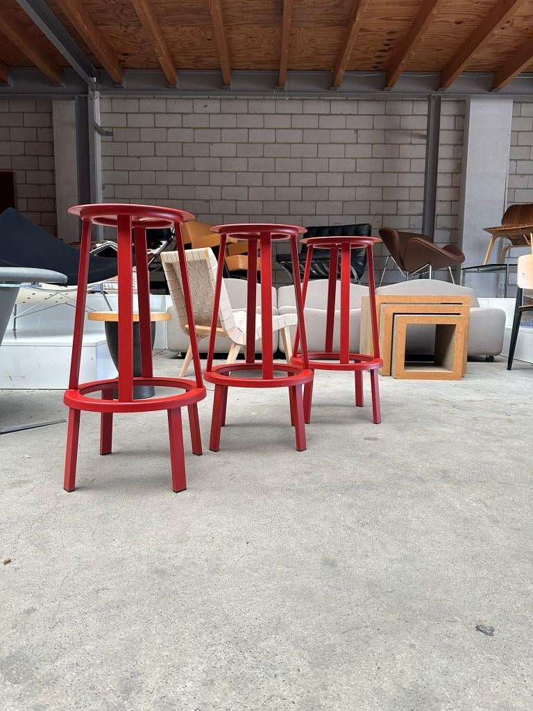 HAY Revolver barstool, Huis en Inrichting, Barkrukken, Ophalen, Gebruikt, 60 tot 90 cm, Metaal