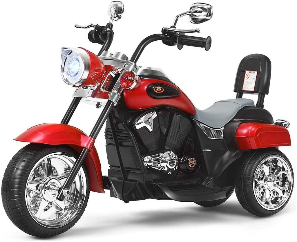 Elektrische Motorfiets Trike Driewieler Vanaf 3 jaar. Rood, Ophalen of Verzenden, Nieuw, Overige typen