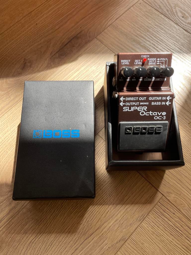 Boss Super Octave OC-3 Octaver Pedaal, Ophalen of Verzenden, Zo goed als nieuw, Overige typen