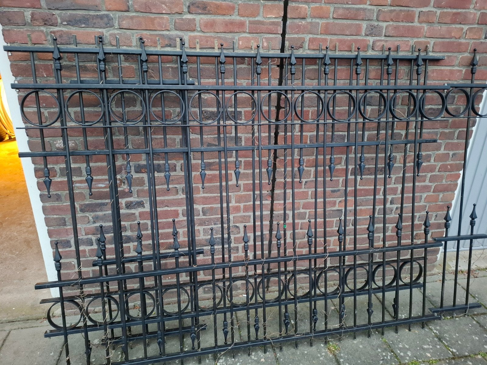 Sierhekwerk, Tuin en Terras, Tuinhekken en Hekwerk, Ophalen of Verzenden, Zo goed als nieuw, IJzer, Sierhekwerk