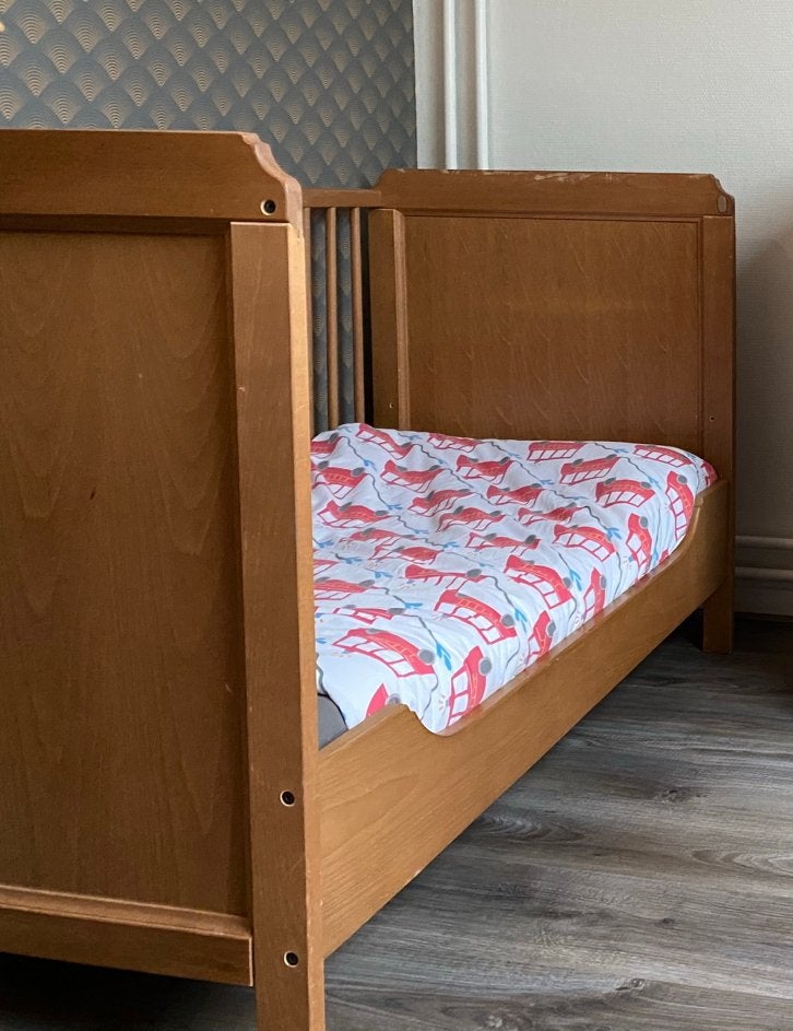 Kinderbed peuterbed ikea, Ophalen, Zo goed als nieuw, Jongetje of Meisje