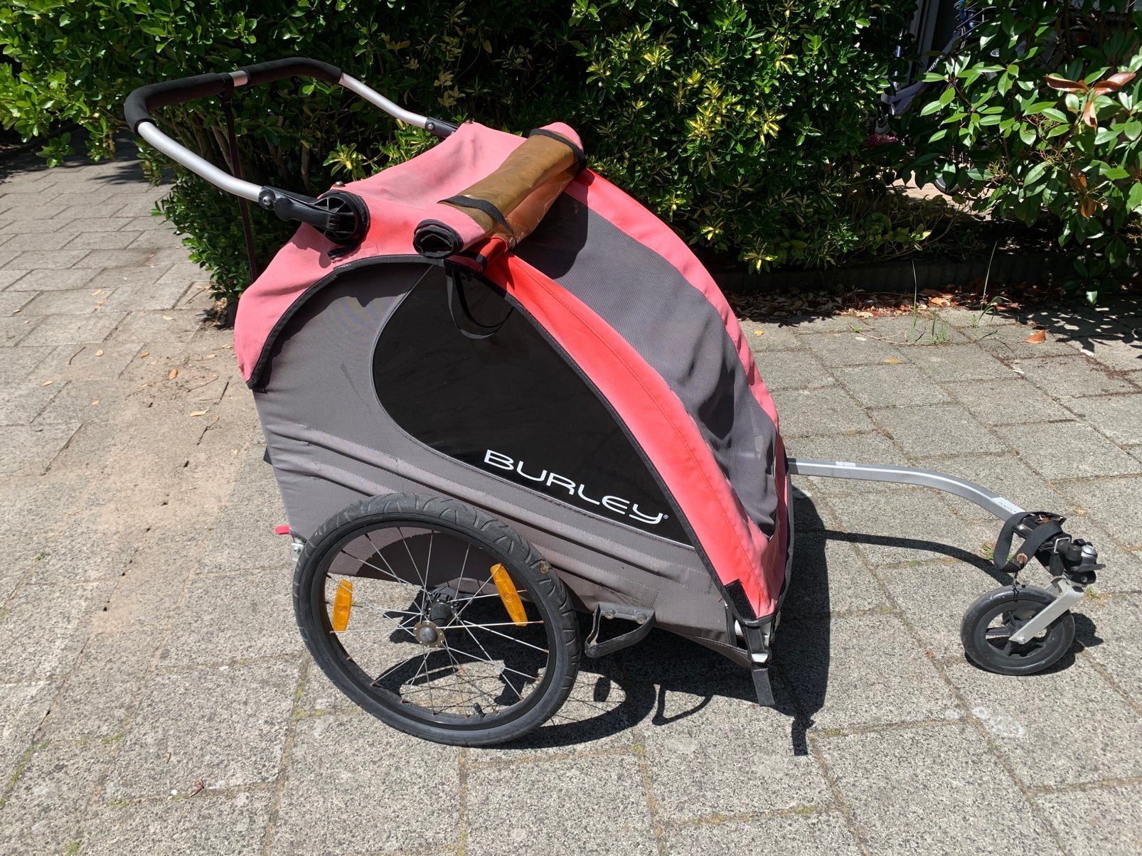 Fietskar Burley Bee voor kinderen, Ophalen, Gebruikt, Opvouwbaar, Kinderkar