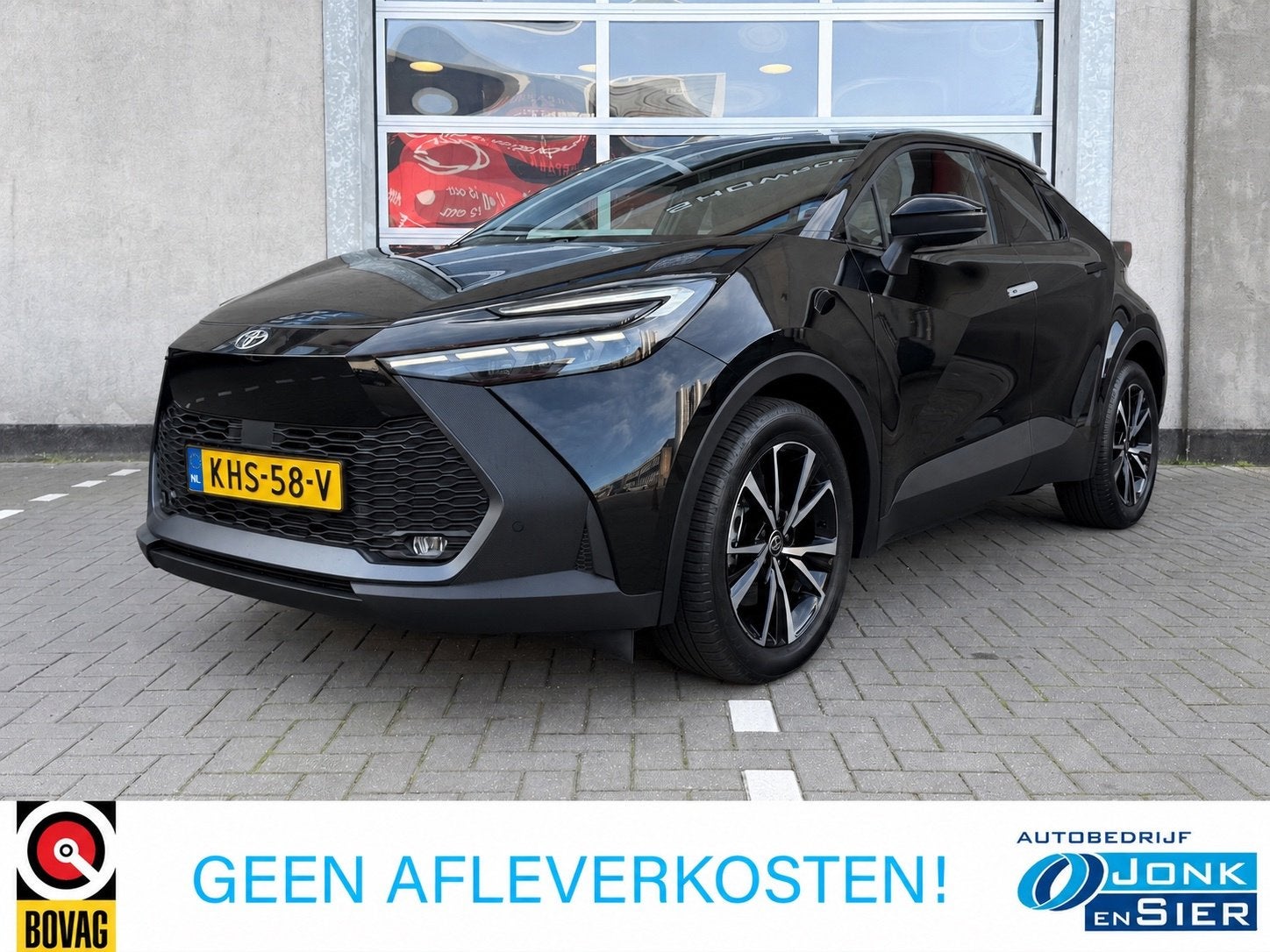 Toyota C-HR 2.0 Plug-in Hybrid 220 Dynamic|Nieuw|Navi|Camera, 12 maanden, Stof, 4 cilinders, Zwart