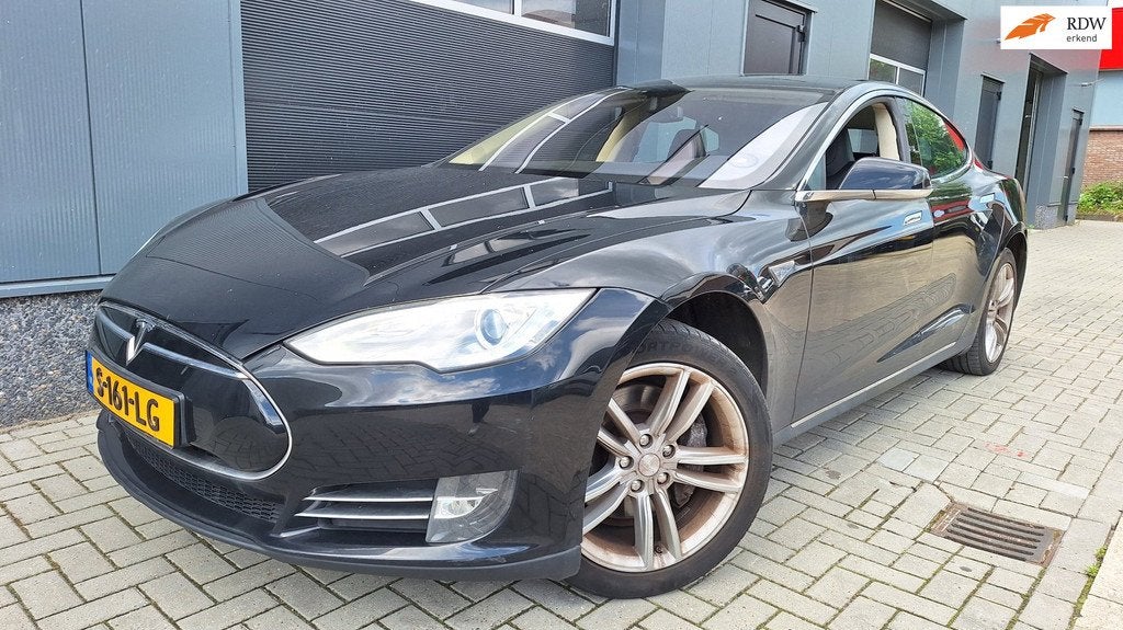 Tesla Model S 85 Performance (Gratis levenslang superchargin, Auto's, Tesla, Achterwielaandrijving, Gebruikt, Zwart, Model S