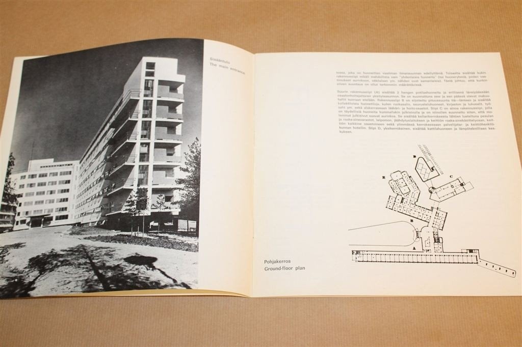 Alvar Aalto Paimio — Sanatorium Architectuur 1929-1933, Ophalen of Verzenden, Gelezen, Architecten