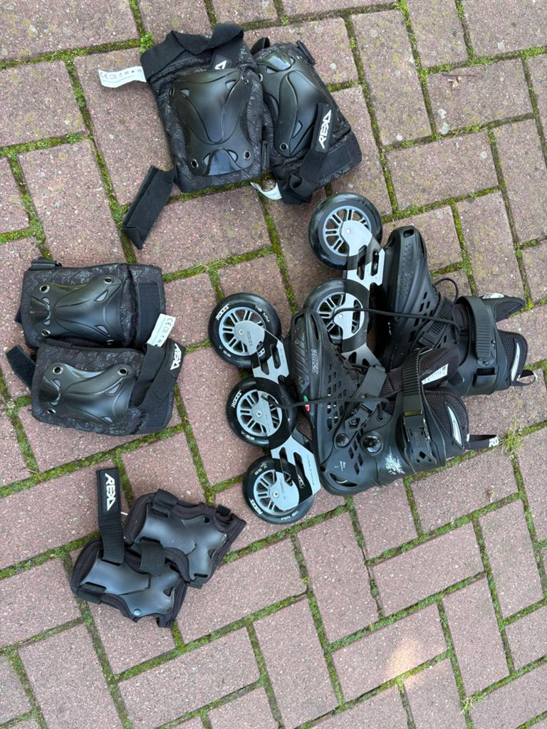 Roces X35 Inline Skates met Beschermers, Sport en Fitness, Skeelers, Roces, Overige typen, Ophalen of Verzenden, Zo goed als nieuw