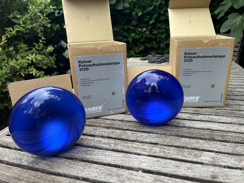 Kaiser foto opname lampen, Nieuw, E27 (groot), Glas, Ophalen