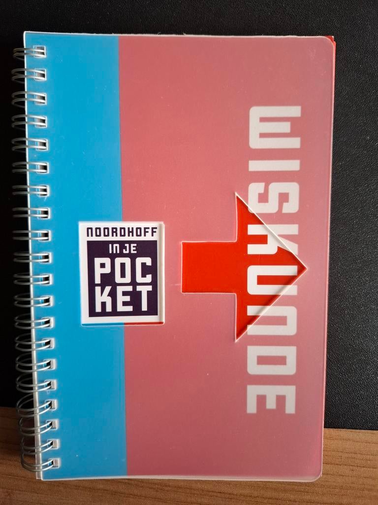 Noordhoff in je Pocket Wiskunde, Noordhoff, HAVO, Ophalen of Verzenden, Zo goed als nieuw