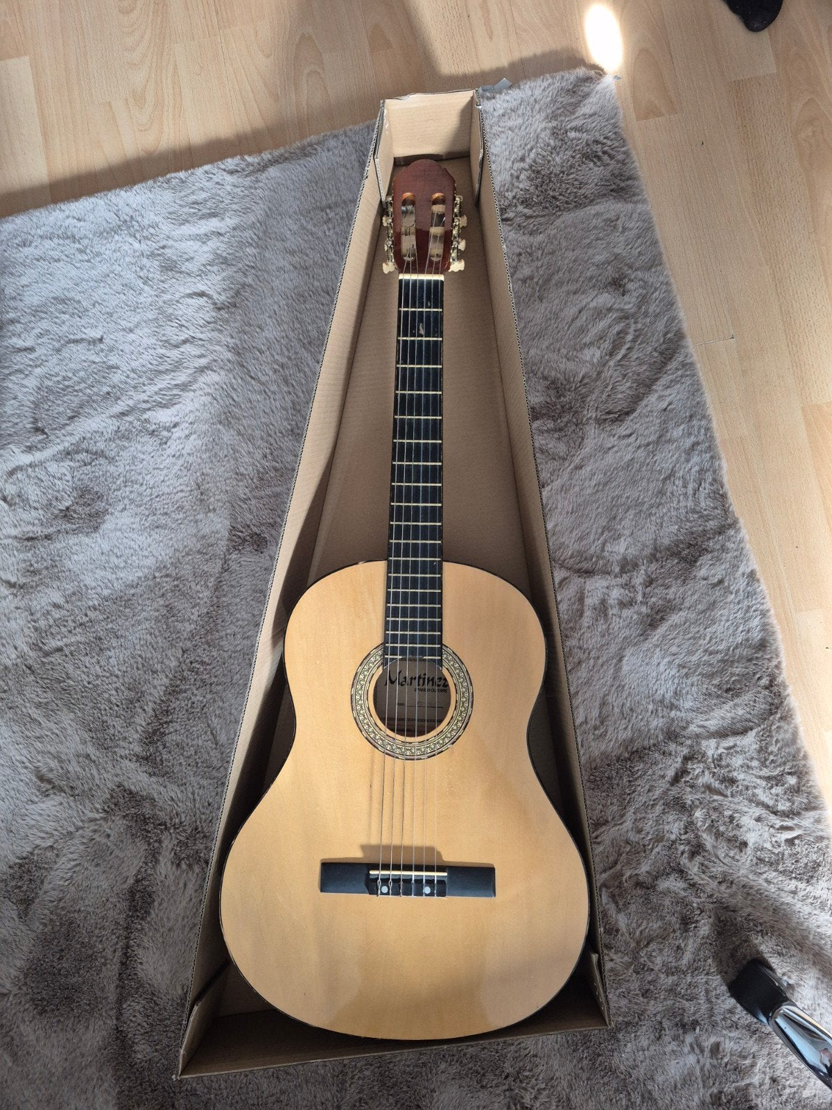 Martinez Spaanse Gitaar NTC-030-P - Gebruikt, Ophalen of Verzenden, Gebruikt, Klassieke of Spaanse gitaar