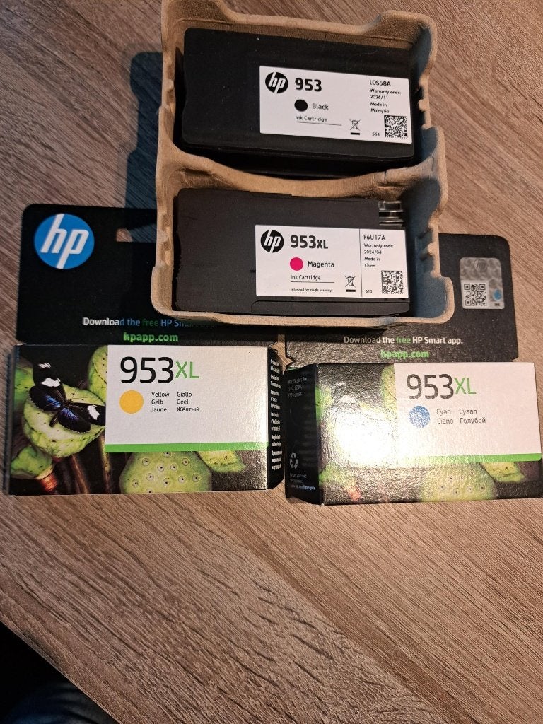 Inkt HP 953, Computers en Software, Printerbenodigdheden, Verzenden, Nieuw, Cartridge, HP (ORIGINEEL)