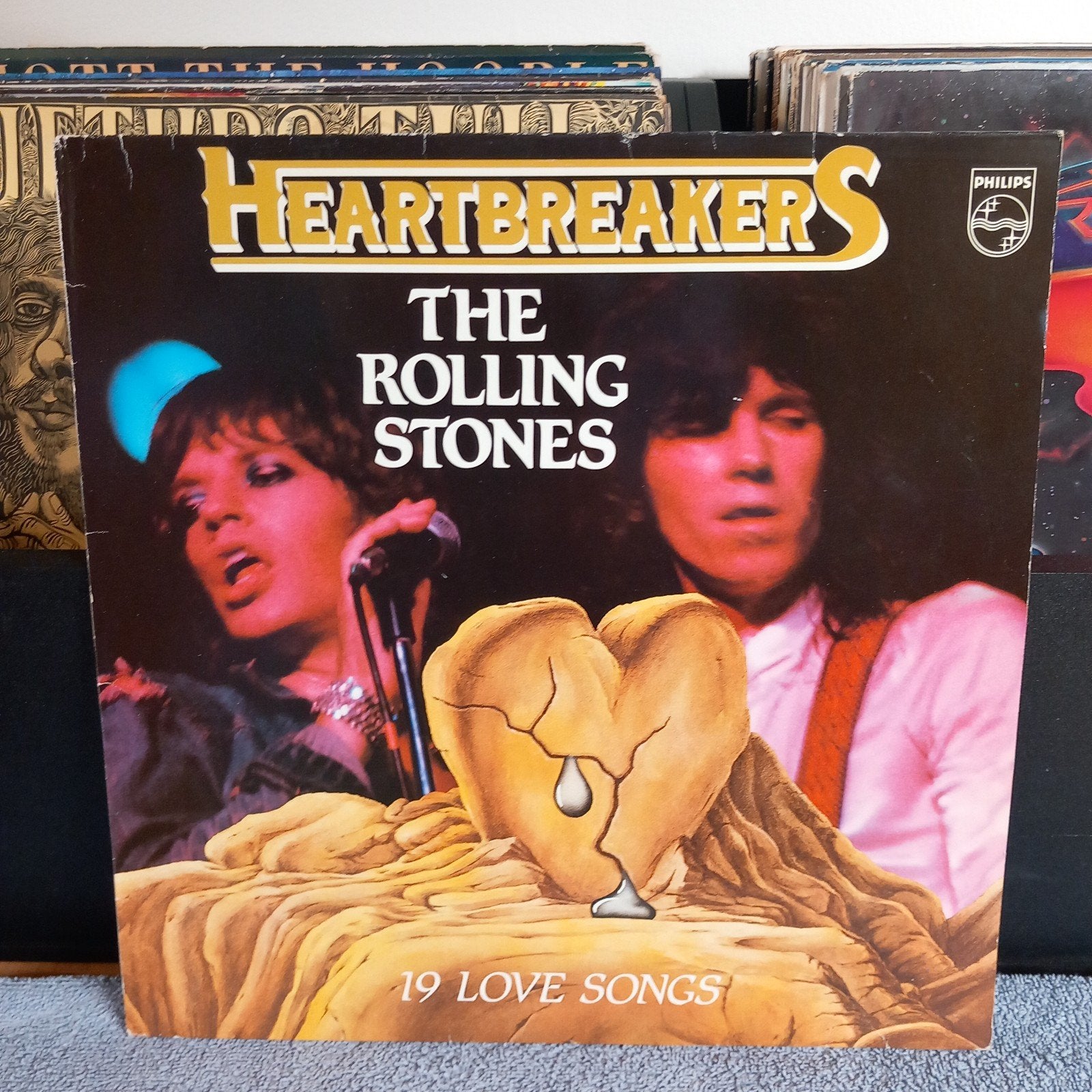 lp the rolling stones heartbreakers, Ophalen of Verzenden, Gebruikt, 12 inch