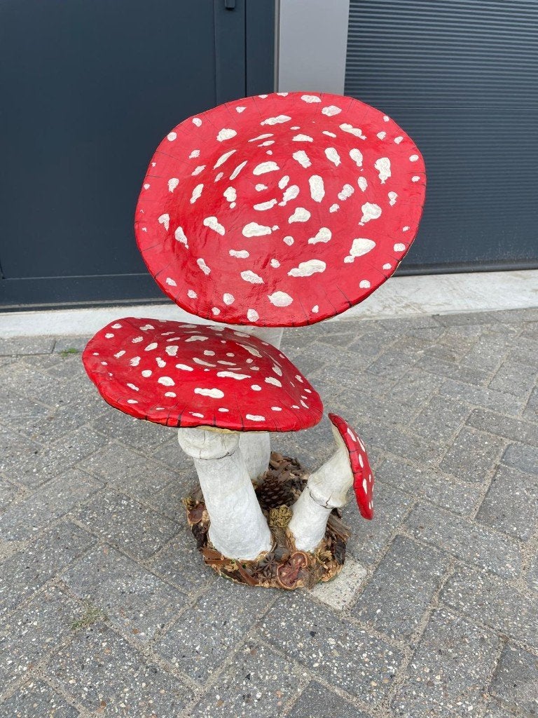 Decoratieve Paddenstoelen - Rood met Witte Stippen, Gebruikt, Niet van toepassing, Onbekend, Onbekend