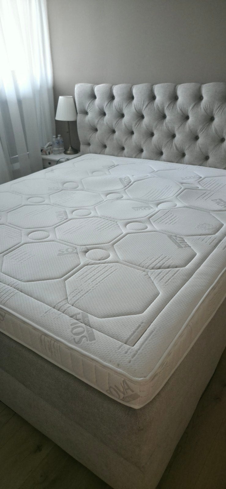 Topmatras Pocketvering Alexia Deluxe, Ophalen, Gebruikt, Tweepersoons, 180 cm