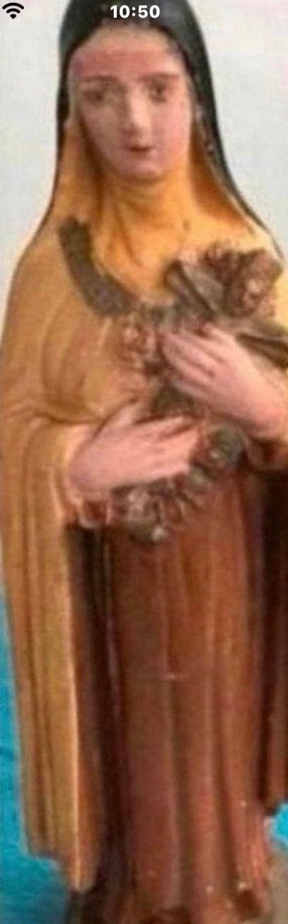 THERESIA van LISIEUX, ANTIEK MOOI BEELD, Ophalen of Verzenden