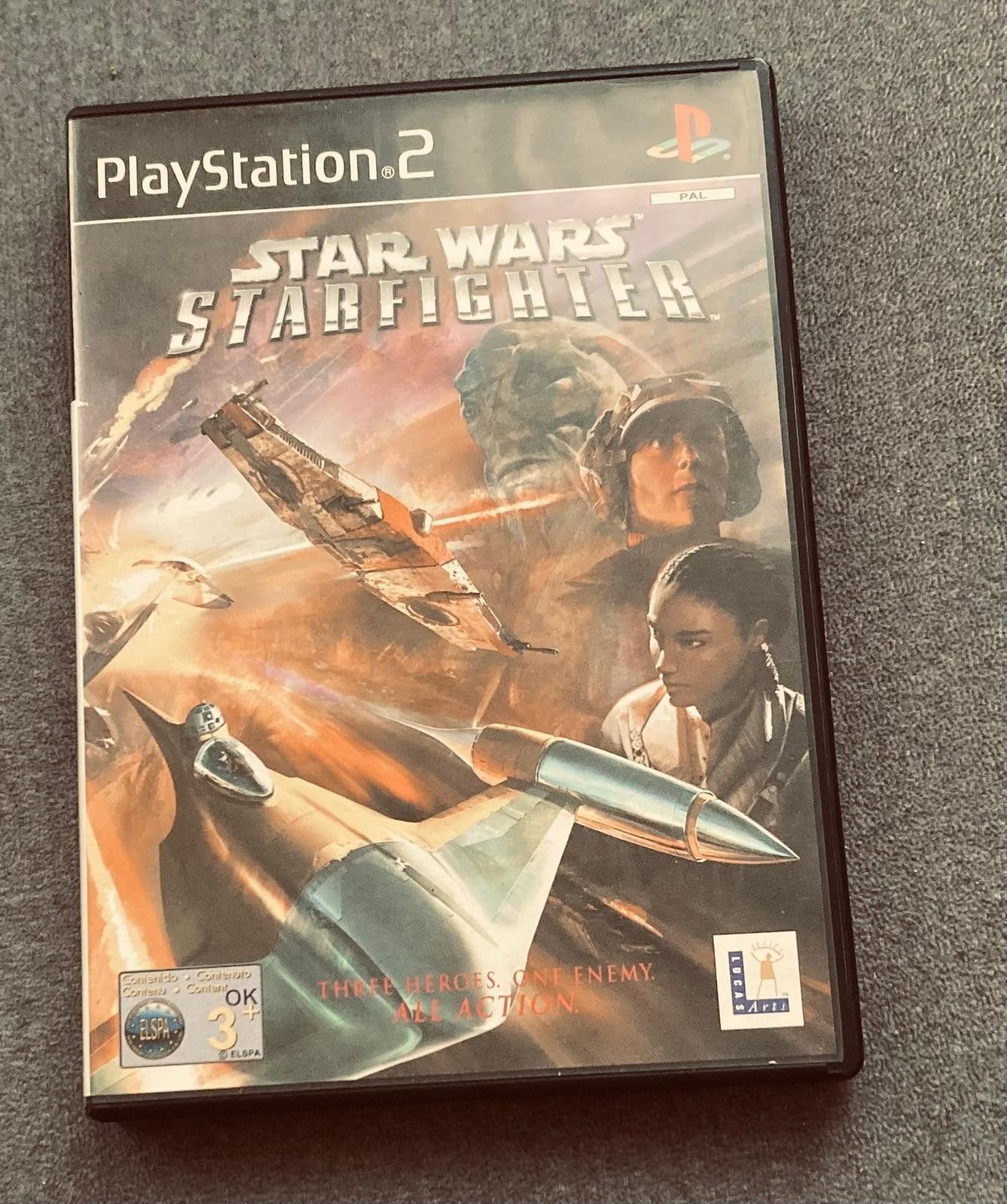 Starwars starfighter game PS2, Avontuur en Actie, Gebruikt, 1 speler, Eén computer