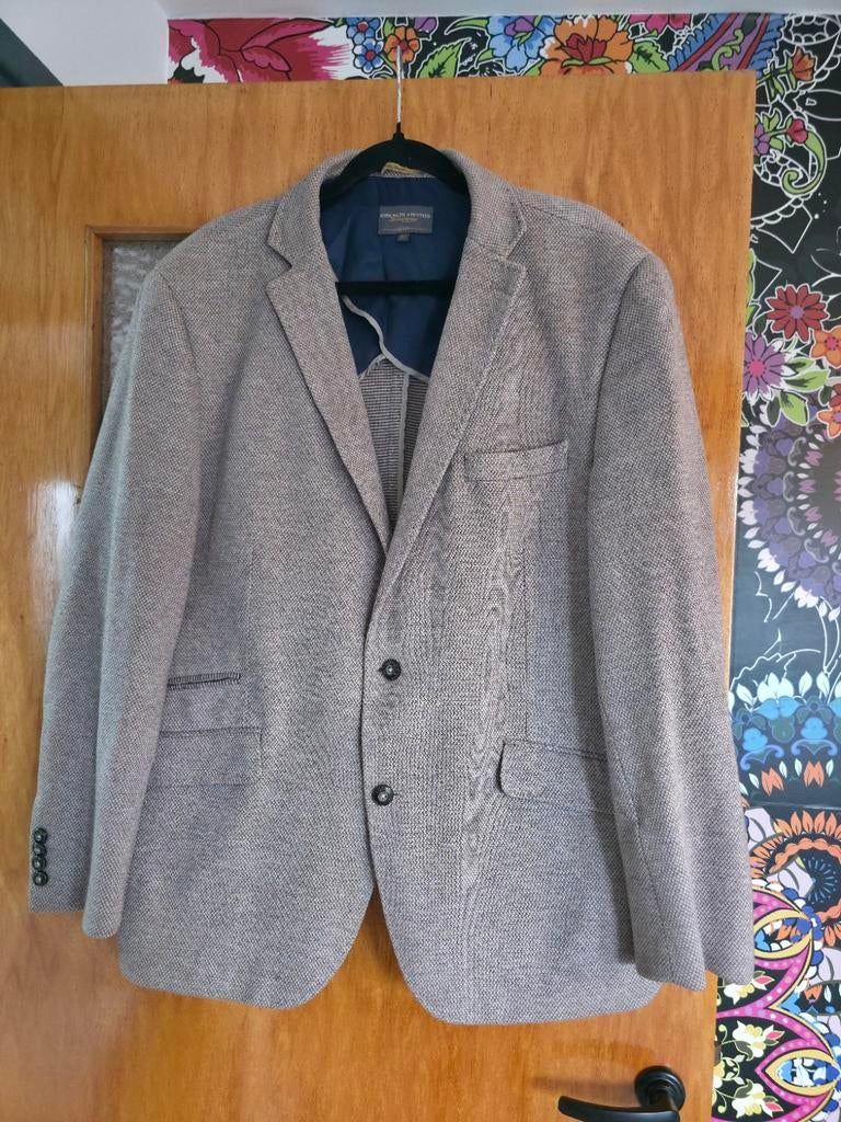 Beige/Grijs Colbert Maat 27 - Luxury Brand, Kleding | Heren, Kostuums en Colberts, Beige, Overige maten, Ophalen of Verzenden