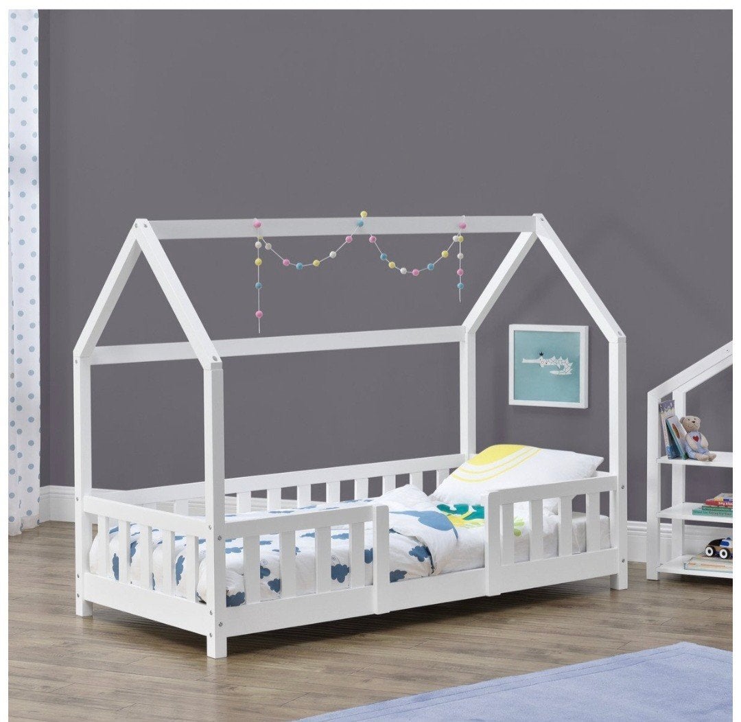 kinderbed Kinderbed Sisimiut met uitvalbeveiliging 70x140 cm, Ophalen of Verzenden, 140 tot 160 cm, 70 tot 85 cm