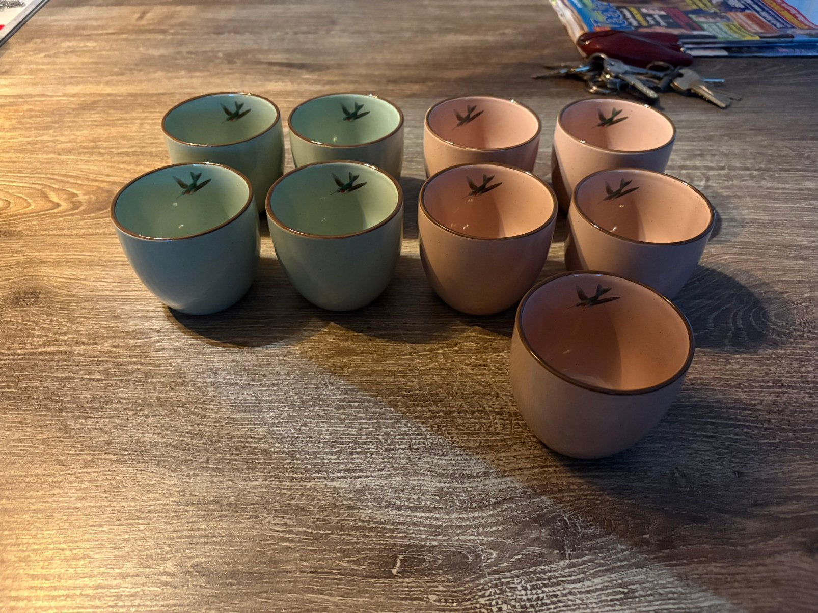 Senseo kopjes Dutch Design, Huis en Inrichting, Ophalen of Verzenden, Zo goed als nieuw, Overige stijlen, Kop(pen) en/of Schotel(s)