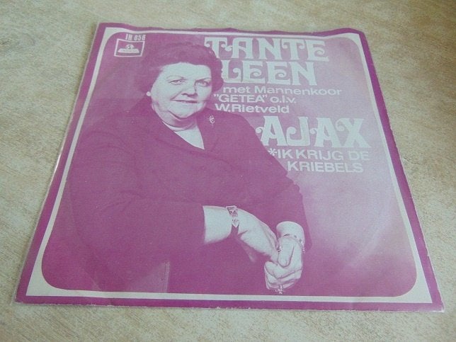 Partijtje Ajax Voetbalsingles Diverse, Gebruikt, Speciale editie, Overige genres, 7 inch