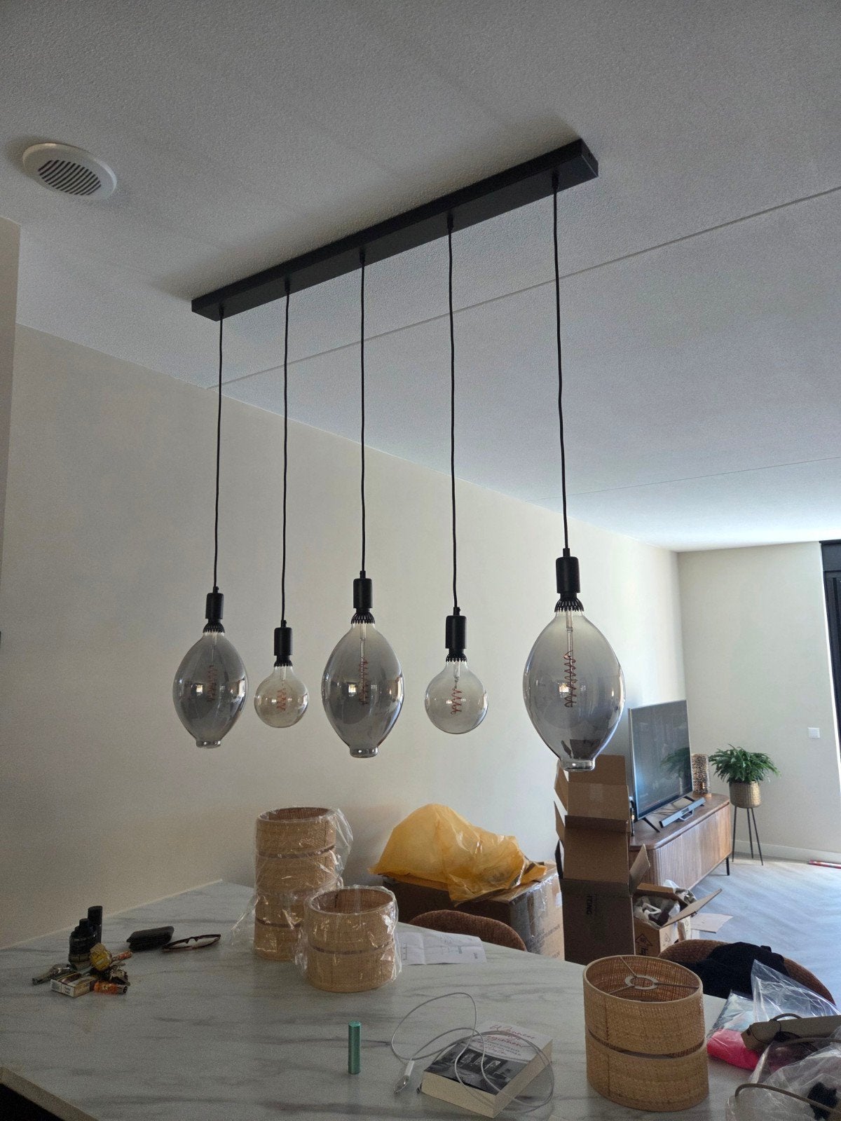 Luxe hanglamp Straluma, Huis en Inrichting, Lampen | Hanglampen, Ophalen
