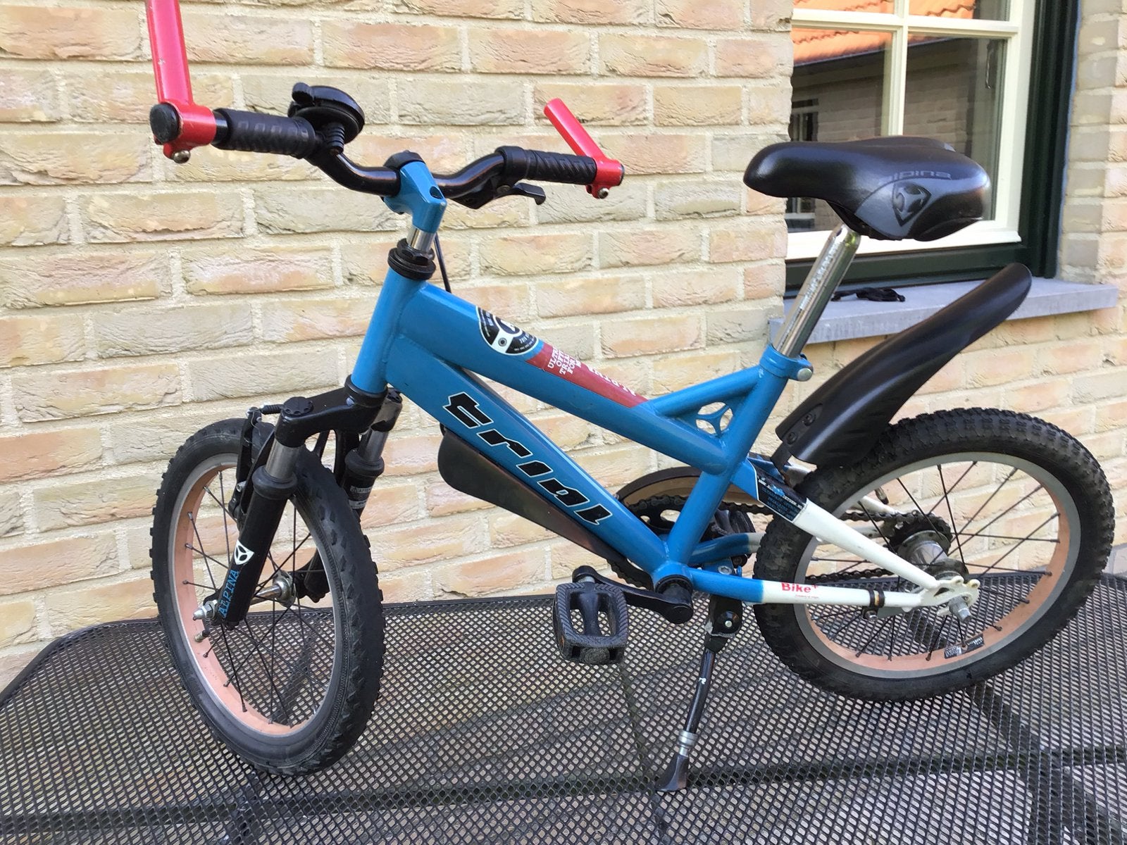 Alpina Kinderfiets 16 inch, Fietsen en Brommers, Ophalen, Gebruikt, 16 tot 20 inch