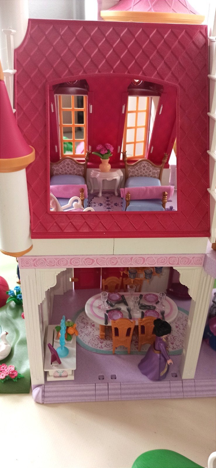 Playmobil Prinsessenkasteel met koets prieel muziekoptreden, Complete set, Ophalen of Verzenden, Zo goed als nieuw, Kasteel/Fort
