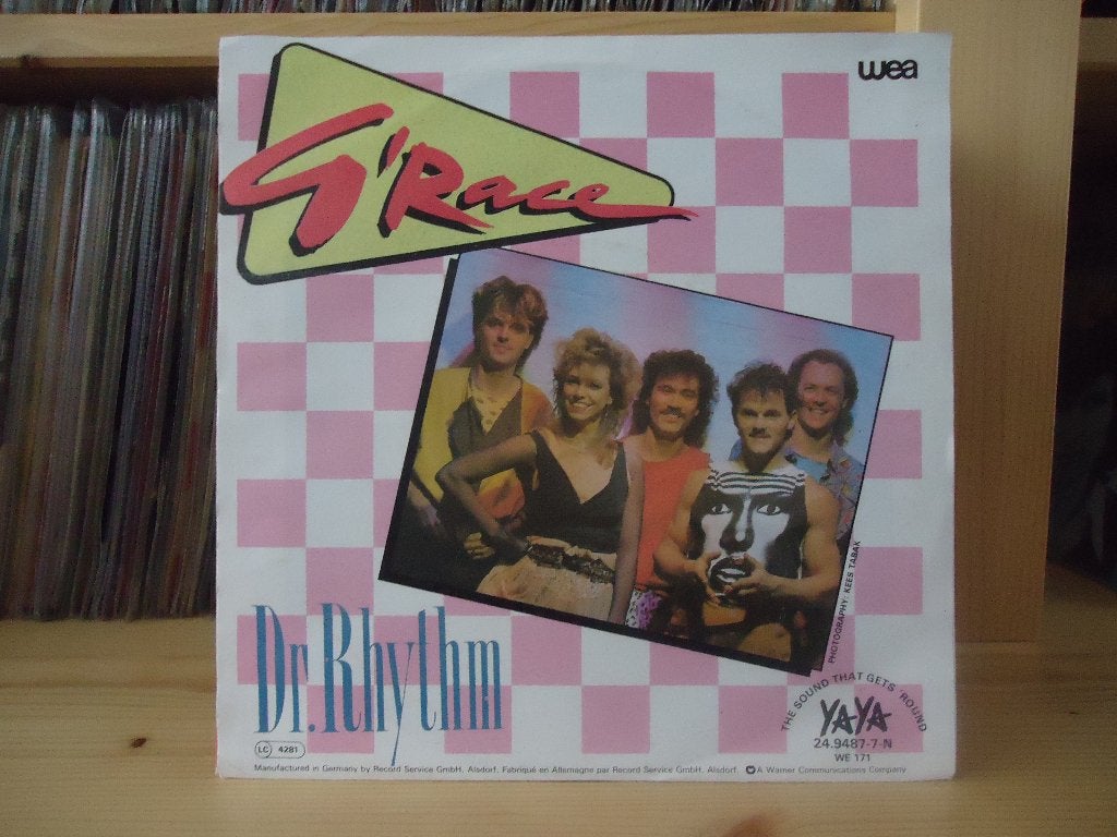 7" Single G'Race - Dr Rhythm / Dr Rhythm Medicin Mix, Gebruikt, 7 inch, Ophalen of Verzenden, Pop
