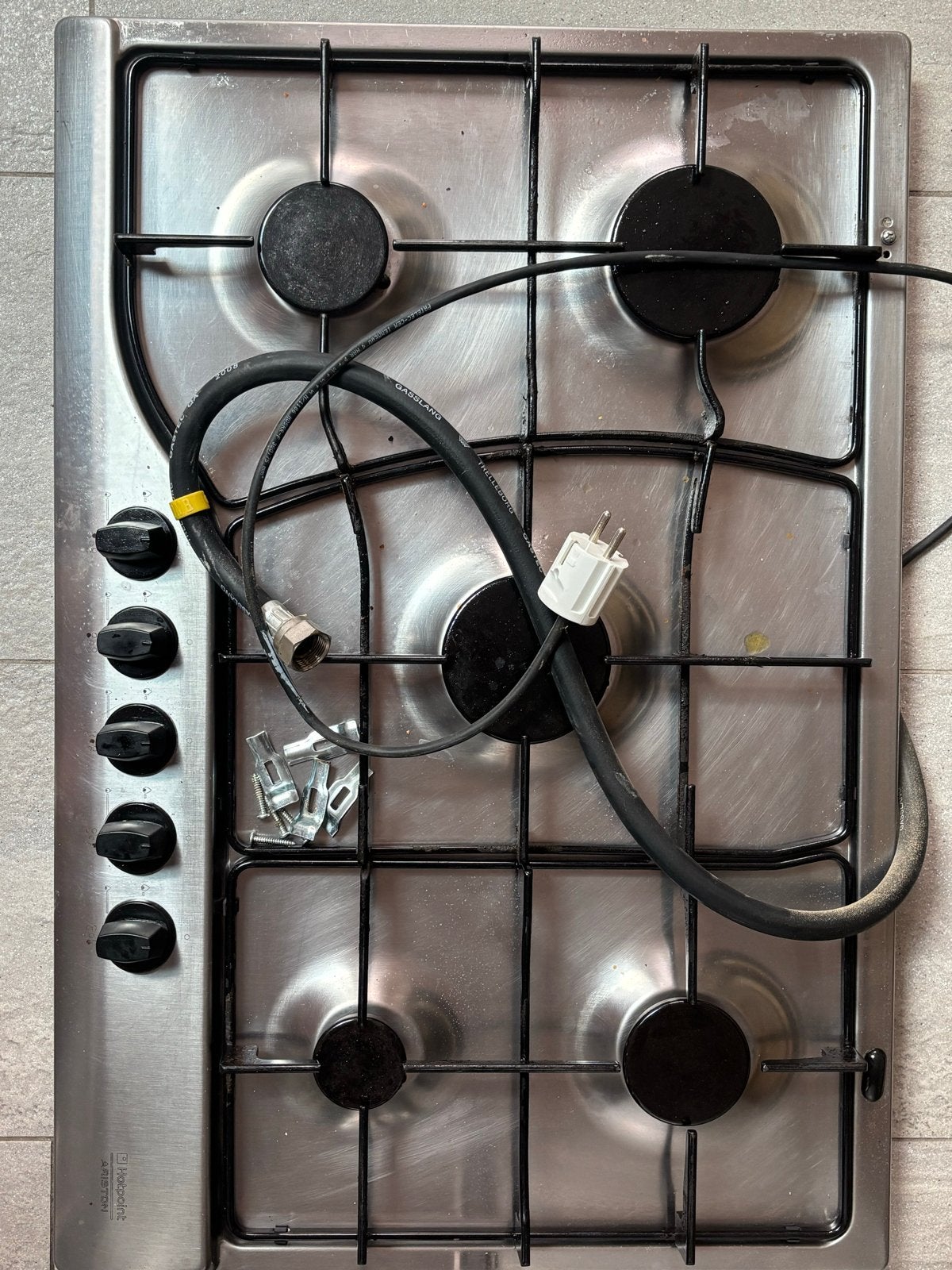 Magnetron, Oven, 5-pits gasfornuis - inbouw, Witgoed en Apparatuur, Fornuizen, Gebruikt, 60 cm of meer, Grill, Ophalen of Verzenden