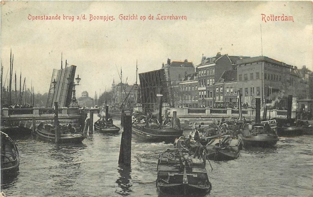 701-342-003 Rotterdam Leuvehaven, Verzenden, Voor 1920, Zuid-Holland