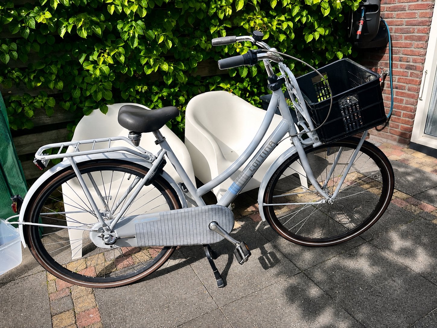 Cortina u4 28 inch meidenfiets, Fietsen en Brommers, Fietsen | Dames | Damesfietsen, Terugtraprem, Versnellingen, Zo goed als nieuw