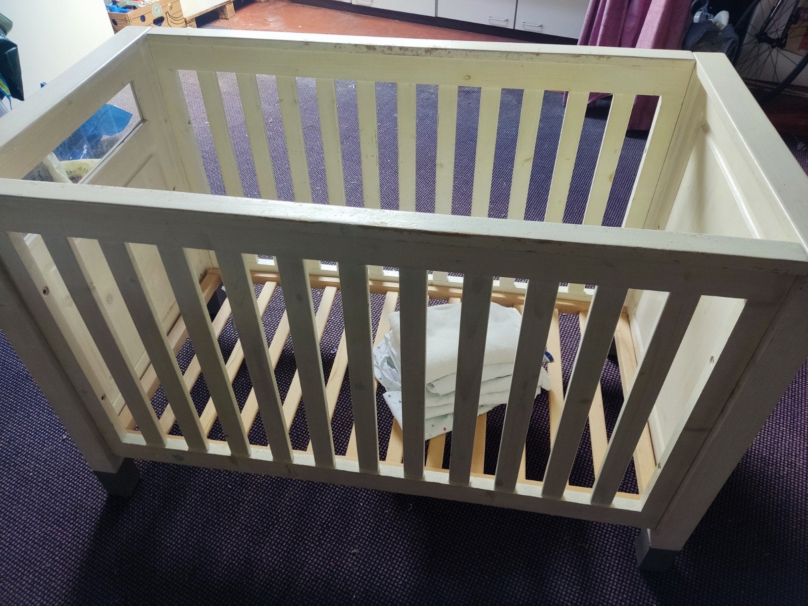 Ledikantje, Kinderen en Baby's, Ophalen, Gebruikt, Ledikant