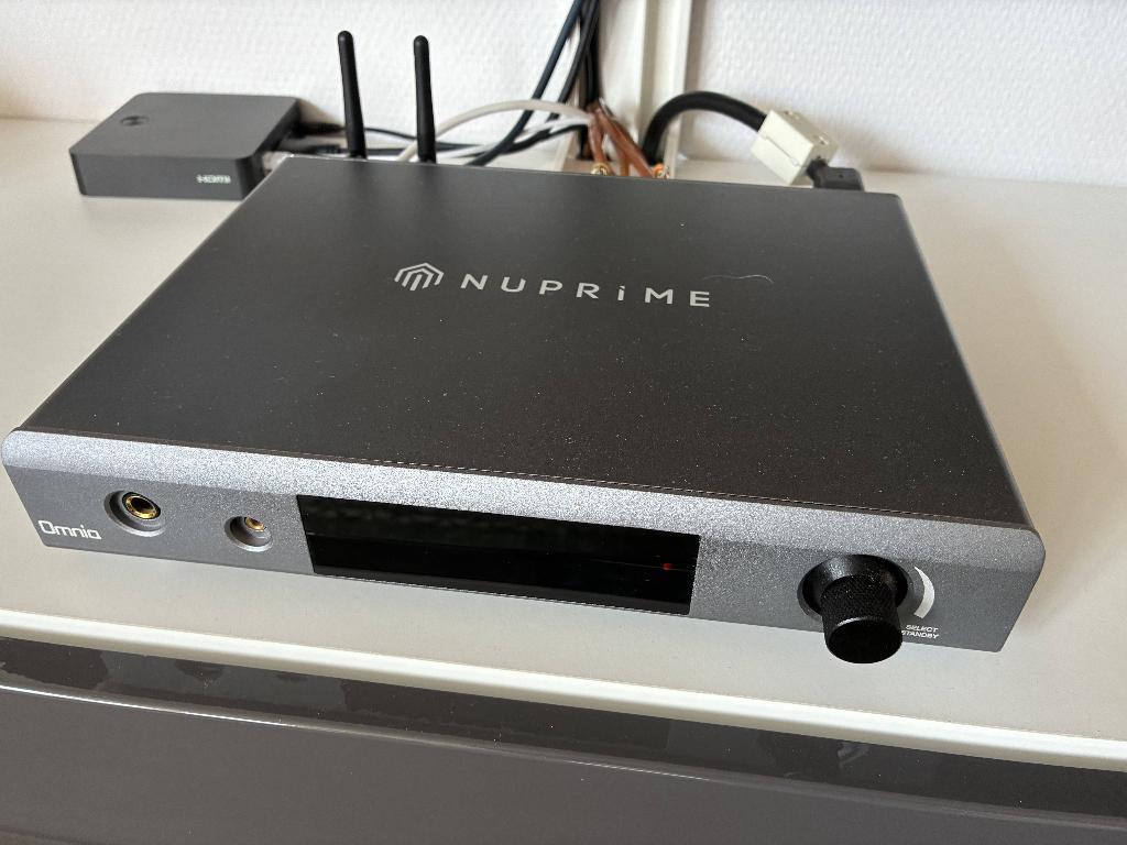 Nu Prime Omnia Streaming Versterker, Audio, Tv en Foto, Versterkers en Receivers, Ophalen of Verzenden, Zo goed als nieuw, 120 watt of meer