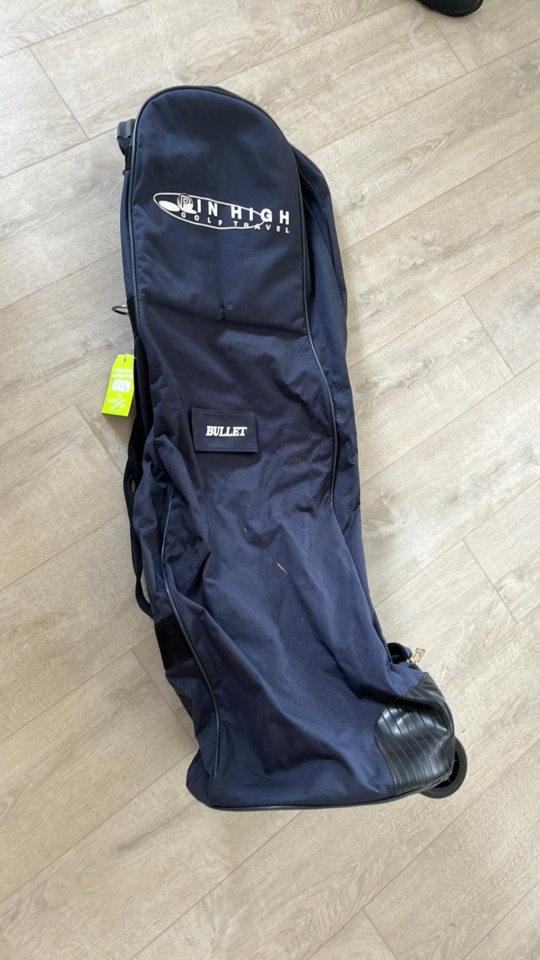 Golf Travelbag blauw Pin High rits werkt goed, Ophalen of Verzenden, Gebruikt, Overige typen