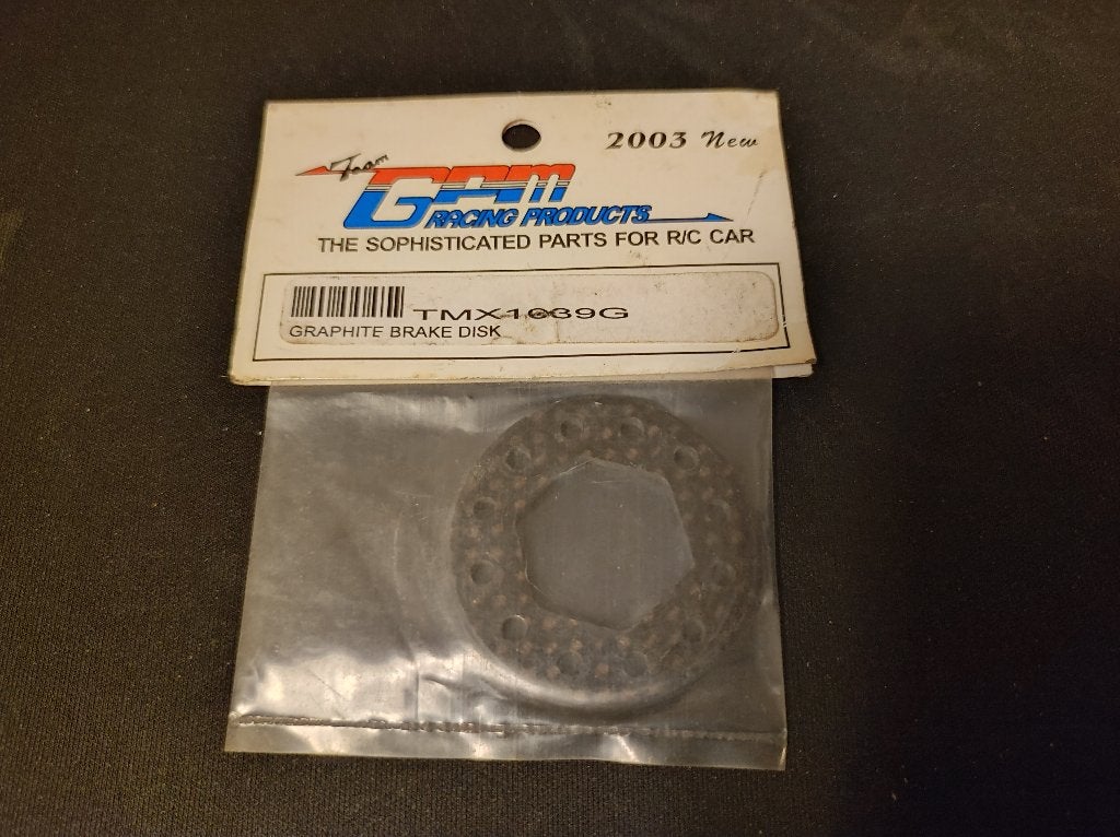 GPM Racing Graphite Brake Disk Black for Traxxas T-Maxx, Ophalen of Verzenden, Nieuw