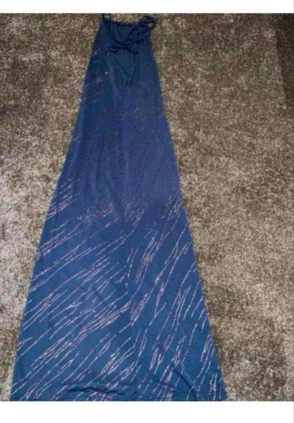 Gala/Feest Jurk Grijs met Roze Glitters Maat S, Ophalen of Verzenden, Zo goed als nieuw, Maat 36 (S), Grijs