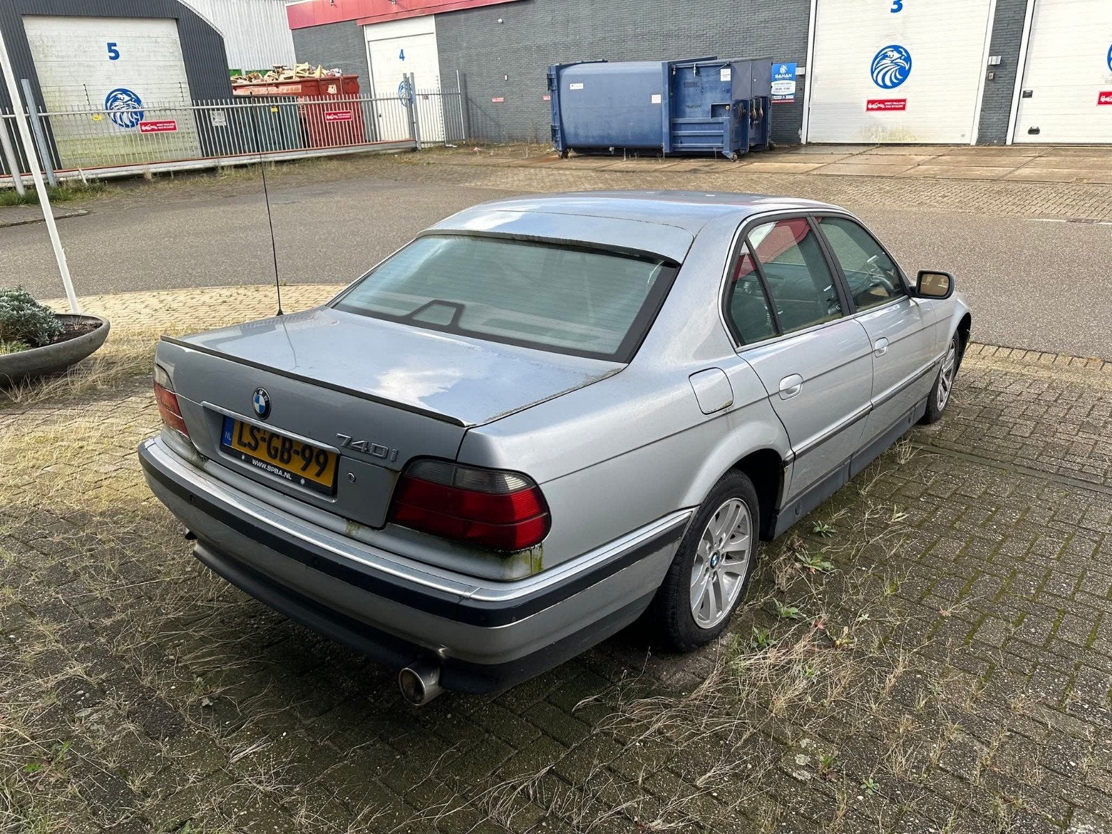 E38 740i onderdelen, Ophalen