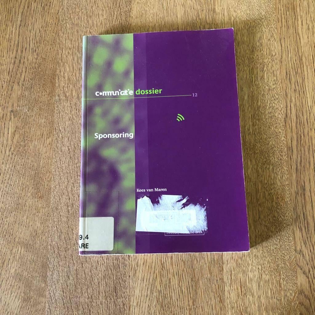 boek communicatie dossier, Ophalen of Verzenden, Zo goed als nieuw, Economie en Marketing