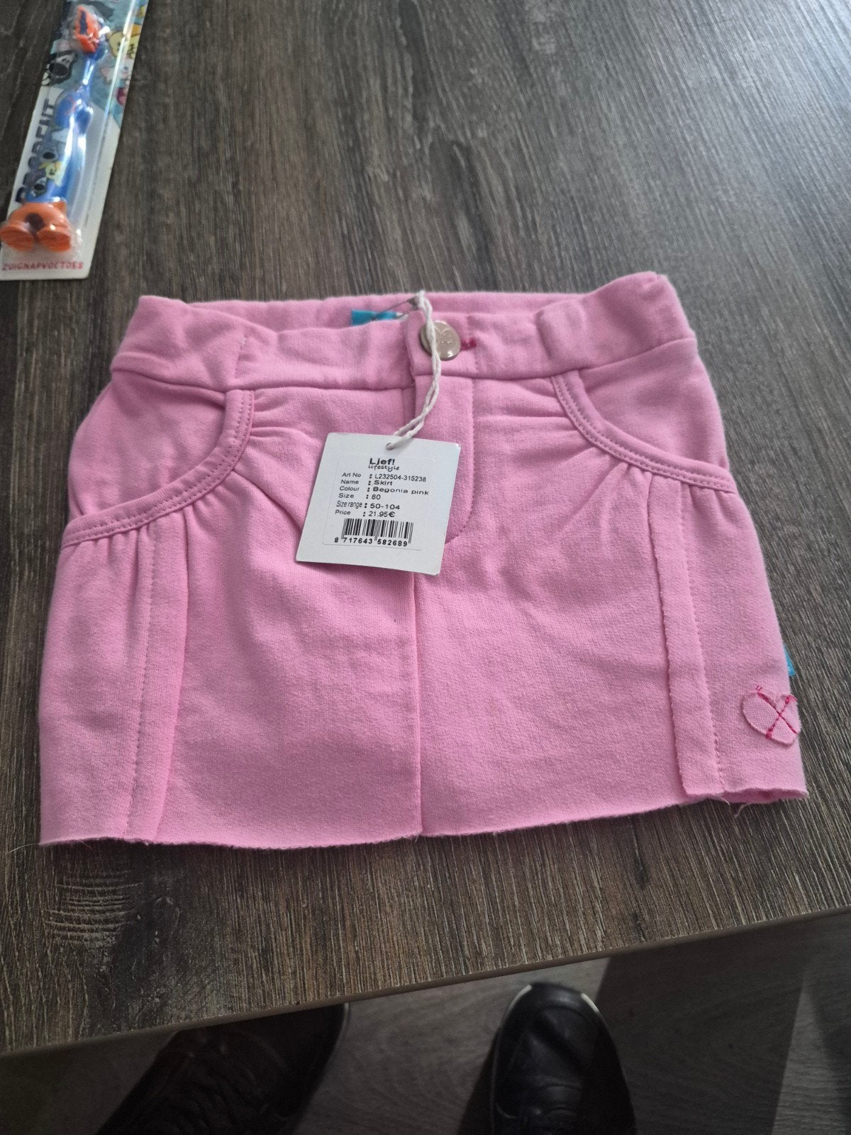 nieuw rokje maat 80 merk lief lifestyle, Kinderen en Baby's, Babykleding | Maat 80, Ophalen of Verzenden, Nieuw, Meisje, Jurkje of Rokje