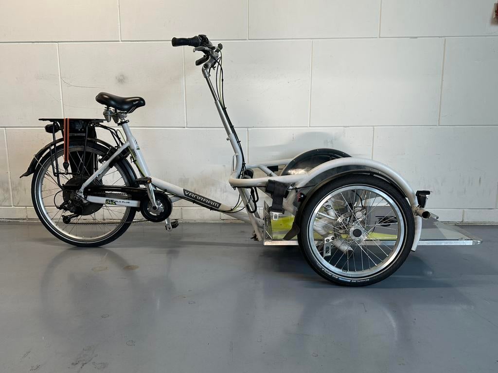 Mooie van Raam Veloplus elektrische rolstoelfiets, garantie!, Ophalen of Verzenden, Zo goed als nieuw