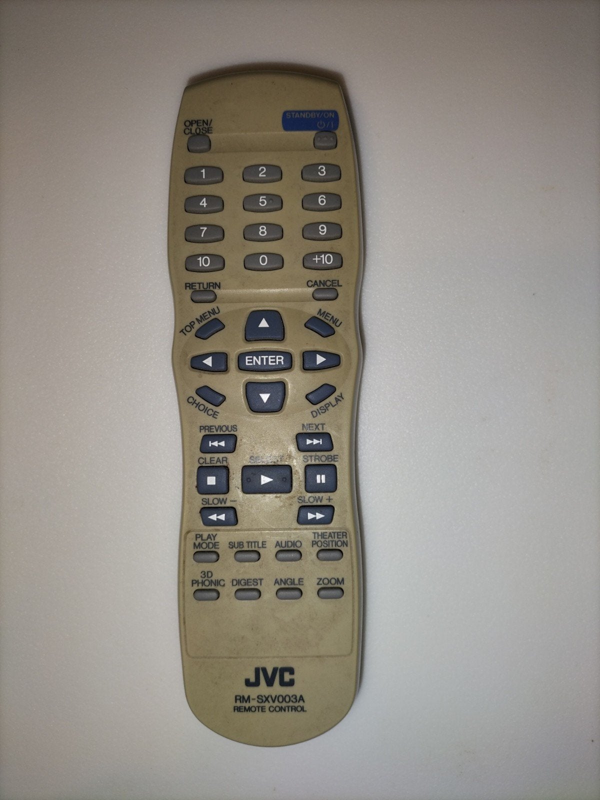 Originele JVC RM-SXV003A Afstandsbediening voor DVD-spelers, Ophalen of Verzenden, Origineel