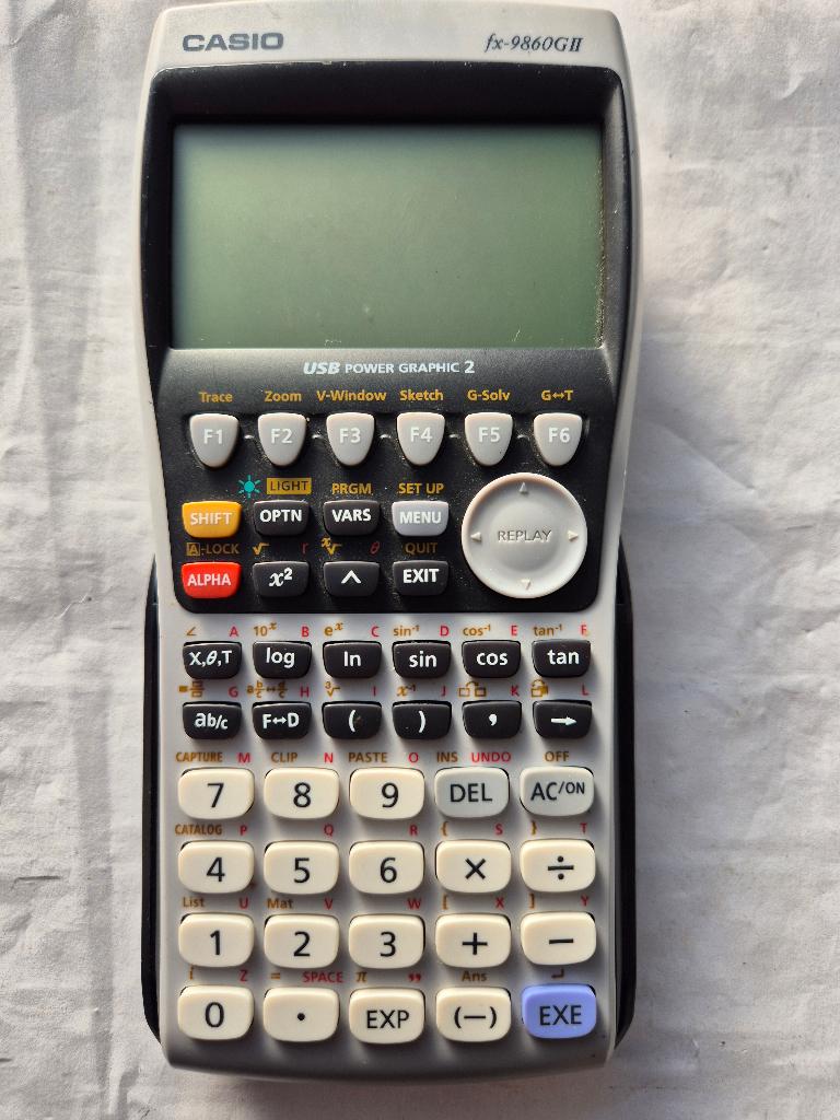 CASIO fx-9860GII, Ophalen of Verzenden, Gebruikt