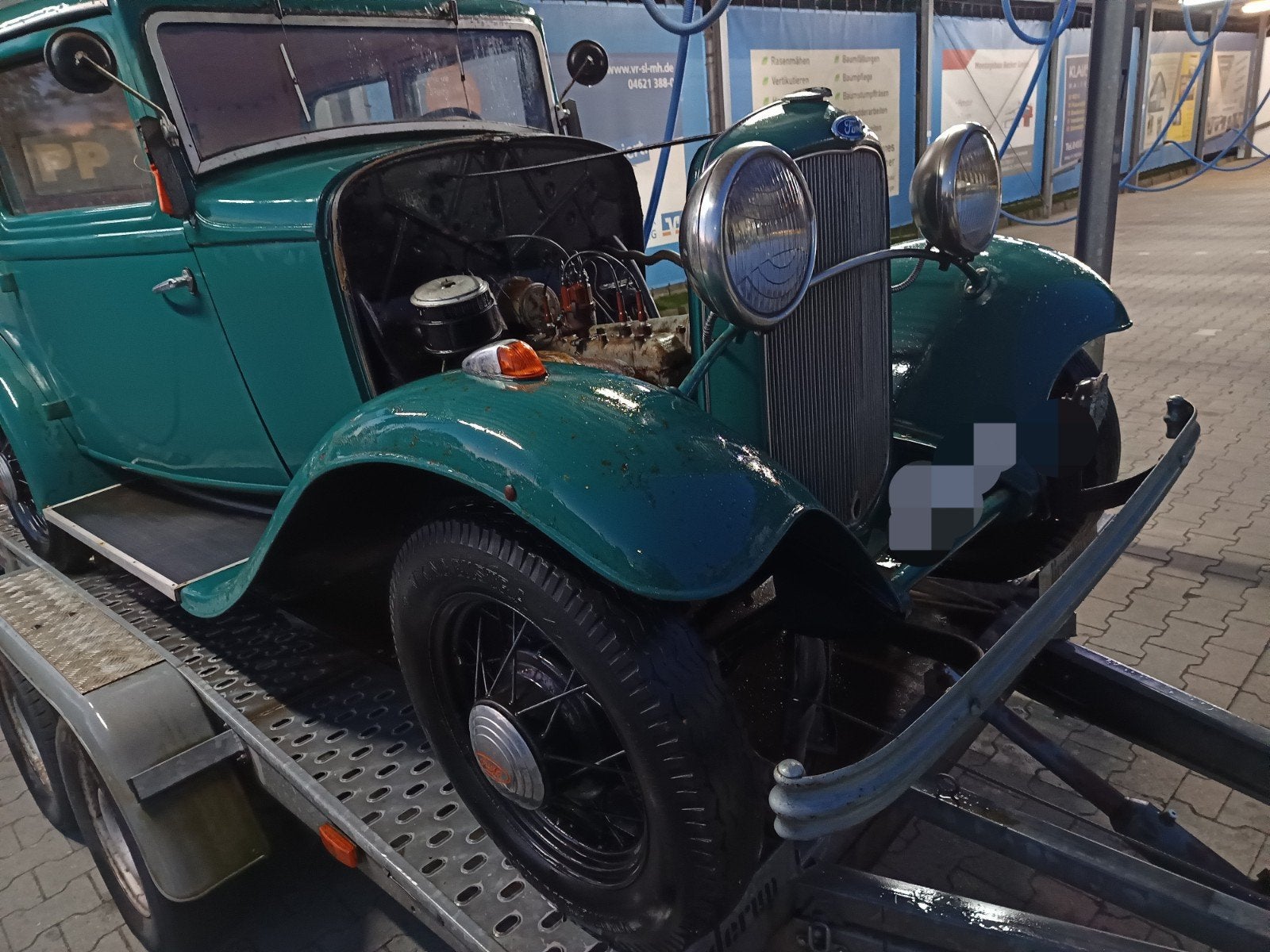 1932 Ford B Sedan Hot Rod Oldtimer, Ophalen