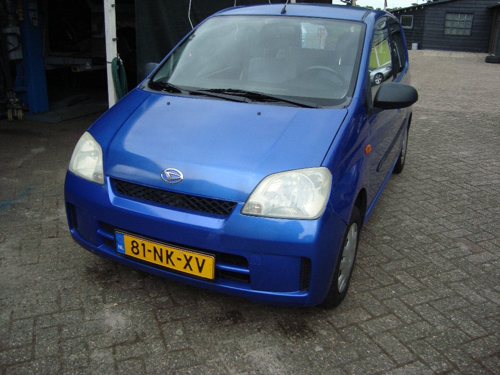 Daihatsu Cuore 1.0 3D AUT 2003 Blauw, Auto's, Daihatsu, Stof, 600 kg, 18 €/maand, Cuore
