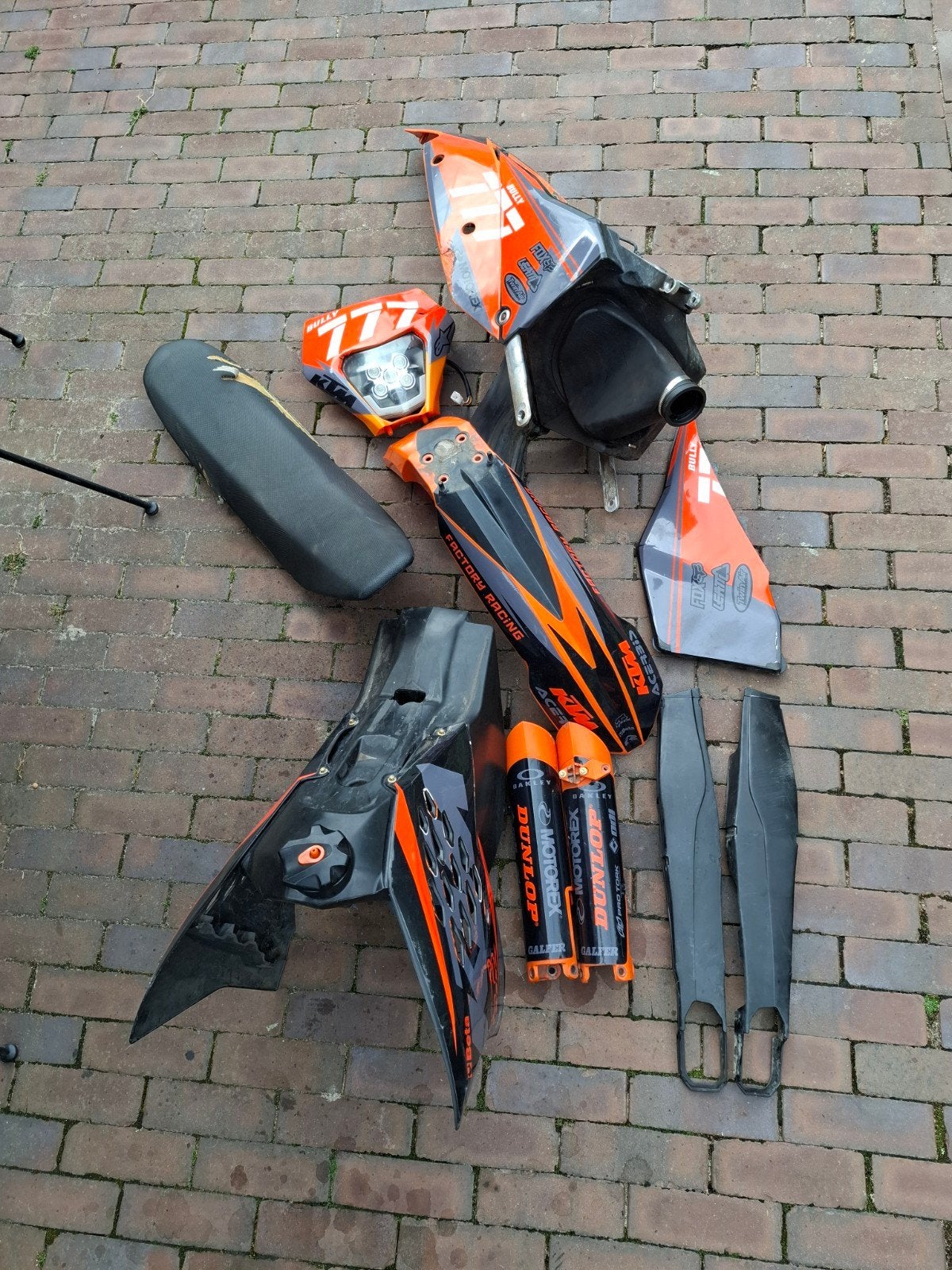 KTM 450 530 sloop excf enduro cross supermotards, Ophalen of Verzenden