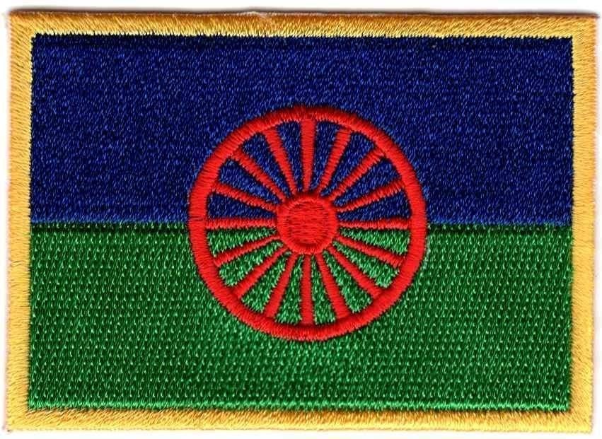 Roma vlag patch embleem #1, Verzenden, Nieuw