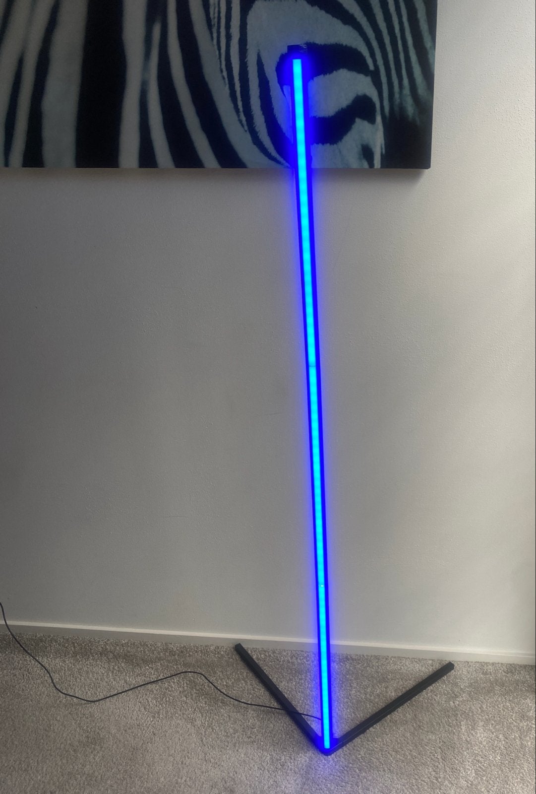 LED Hoeklamp met afstandsbediening, Overige merken, Meerkleurig, Zo goed als nieuw, Kleur aanpasbaar