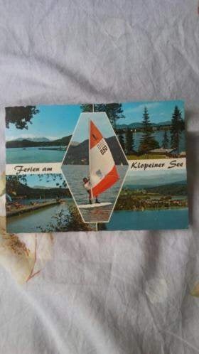 kaart Klopeiner see oostenrijk, Ophalen of Verzenden, 1980 tot heden, Gelopen, Oostenrijk