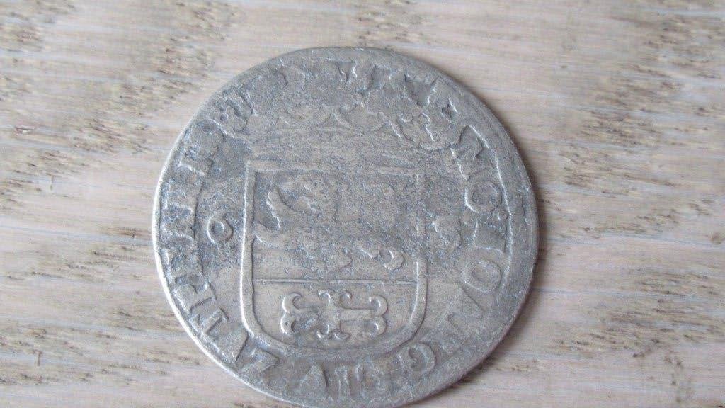 Zilveren provinciale 6 stuiver Zutphen 1688? / bodemvondst, Postzegels en Munten, Munten | Nederland, Vóór koninkrijk, Zilver