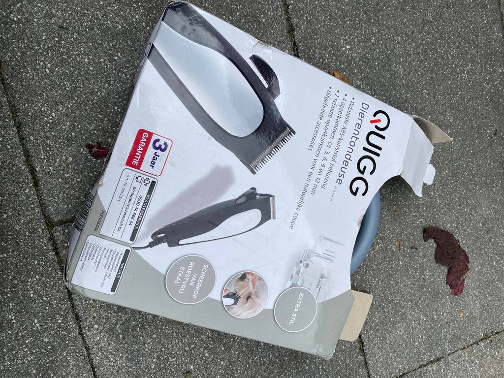 Quigg dierentondeuse, Dieren en Toebehoren, Honden-accessoires, Ophalen of Verzenden