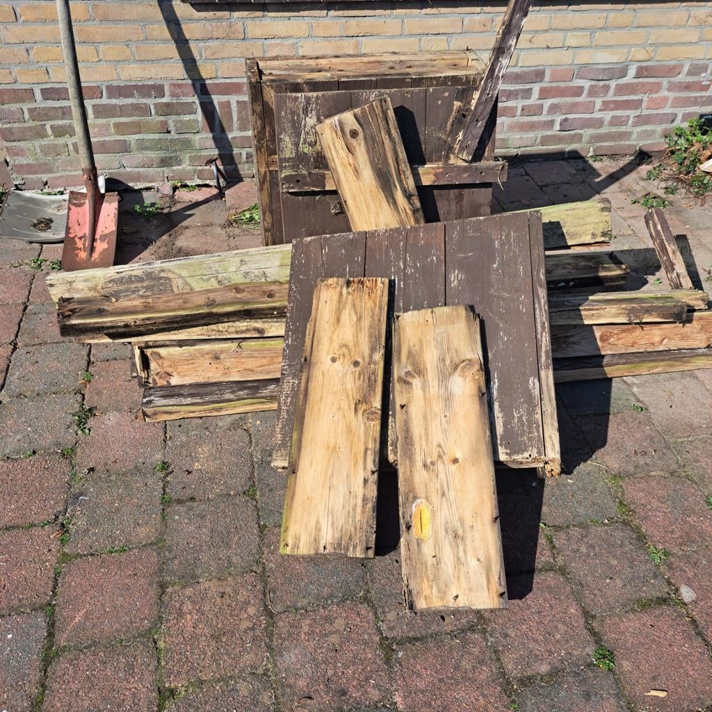 Gratis, Tuin en Terras, Ophalen of Verzenden, Minder dan 180 cm, Planken
